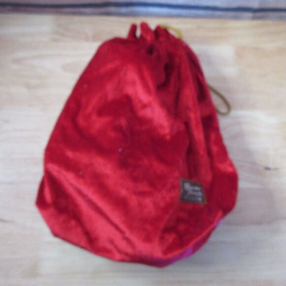 Cheesecake Factory Christmas Plush Herrington Pink Teddy Bear in Red Bag - Picture 10 of 10